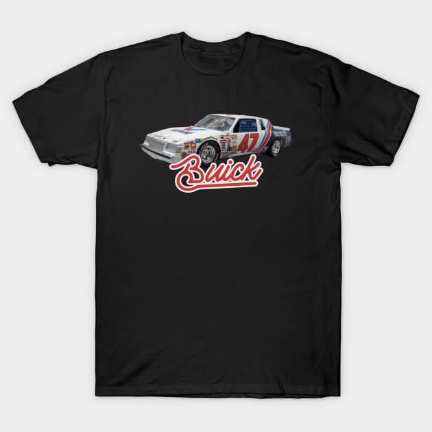 BUICK REGAL NASCAR T-SHIRT T-Shirt by Cult Classics